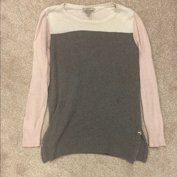 Loft Colorblock Sweater - Picture 2 of 5